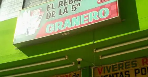 EL REBAJON DE LA 5A GRANERO BOGOTÁ EL REBAJON DE LA 5A GRANERO BOGOTÁ